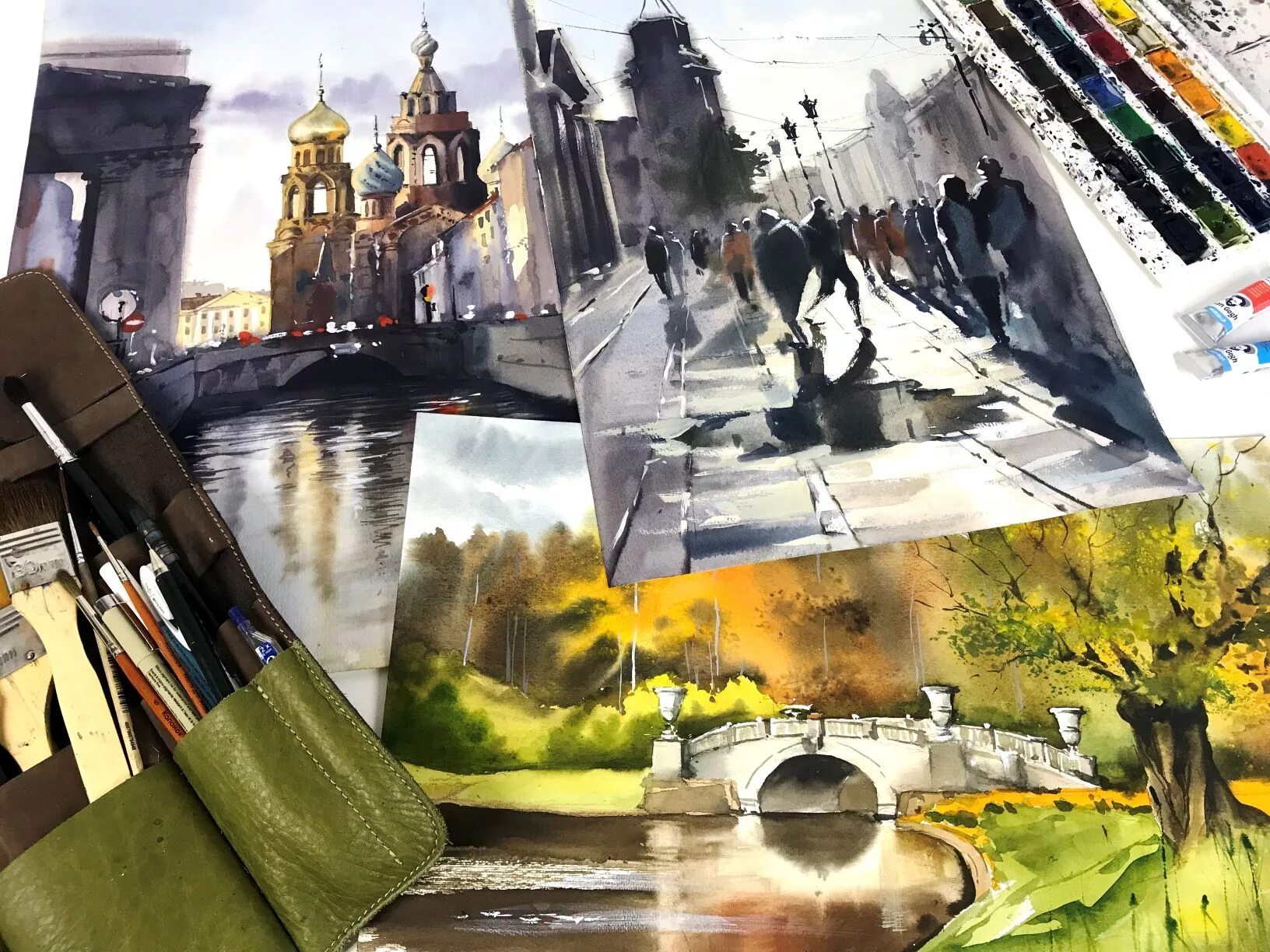 Класс художник картины. Дарья Куцаева живопись. Баннер для художника. Петербург скетчинг. Курс акварельной живописи.