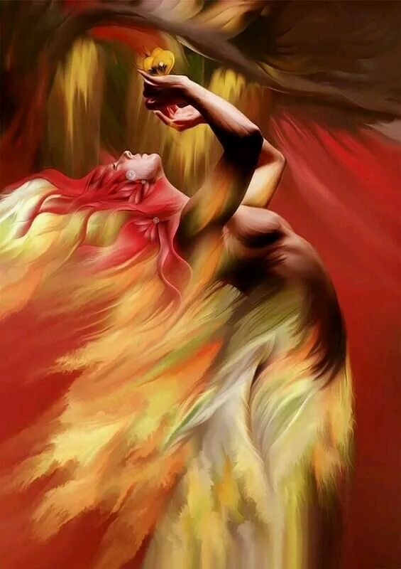 Экспрессия огня. Танец в живописи. Экспрессия в классической живописи. Экспрессия. Танец чувств.