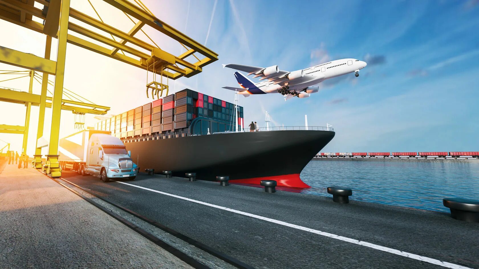 Международный водный транспорт. Фрейт Форвардинг. Транспортная компания Cargo transport Logistics. Морской транспорт. Самолеты, машины, корабли.