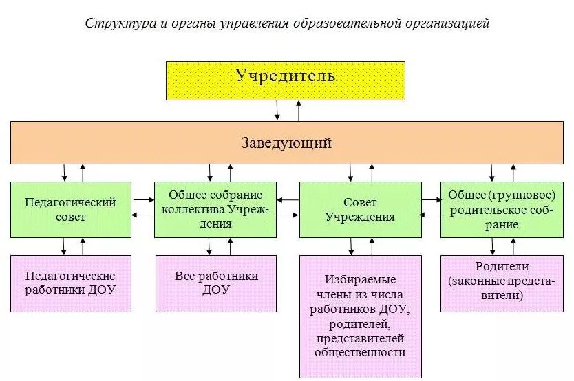 Структура муниципального учреждения