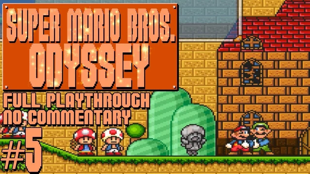 World 5 b. Super Mario Bros: Odyssey. SMB game. Super Mario Fan games.