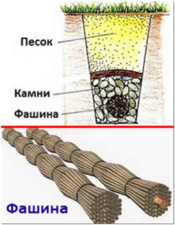 Деревья дренаж. Водоотвод на даче. Perforated drain pipe footing. Яма под саженец. Кашпо для деревьев разрез.