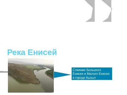 Река енисей характер течения