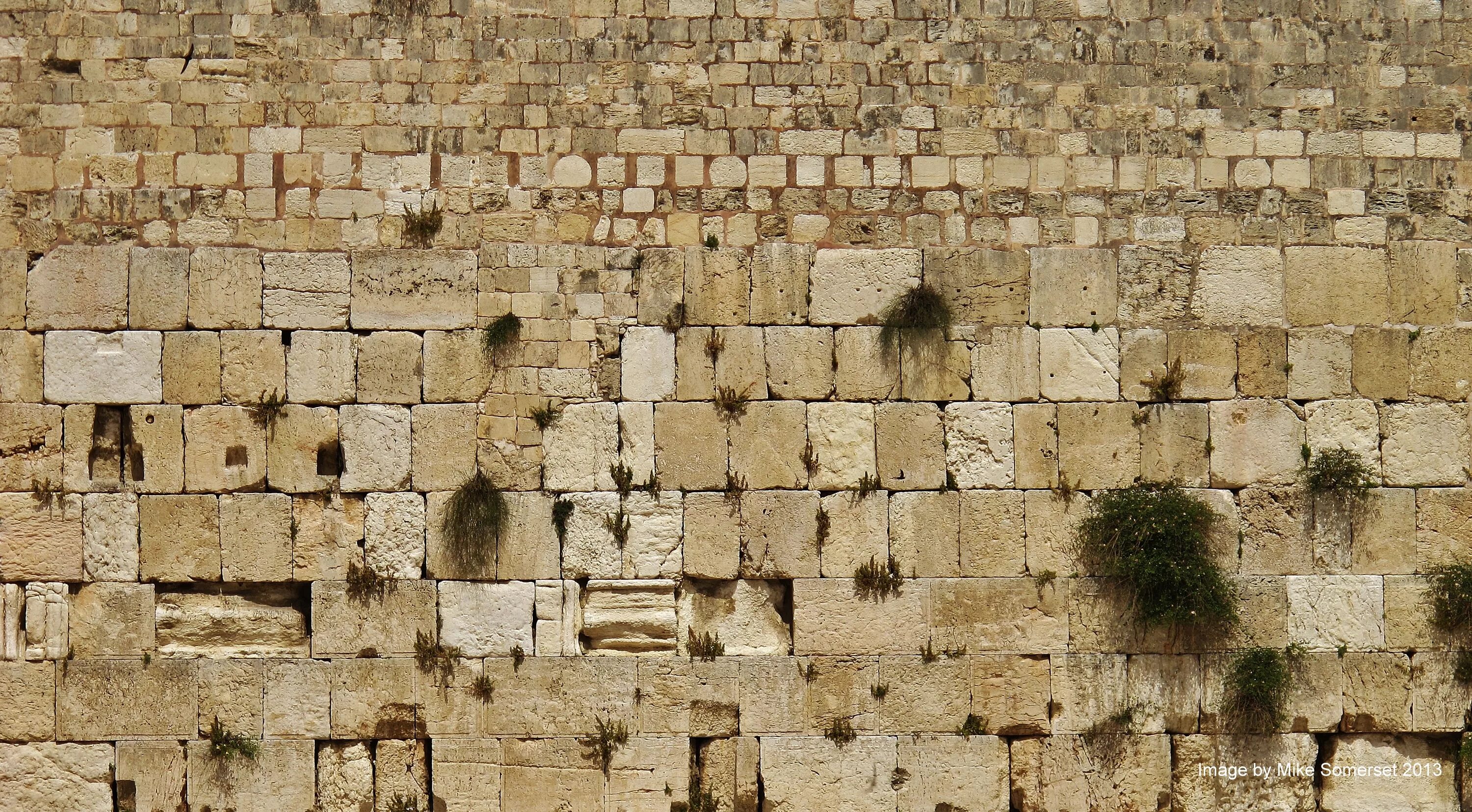 Стены Иерусалима. Jerusalem Western Wall. Годы жизни стена