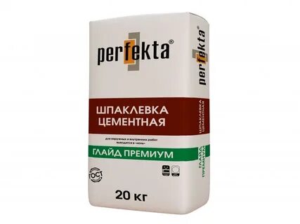 Смеси сухие шпатлевочные на цементной основе