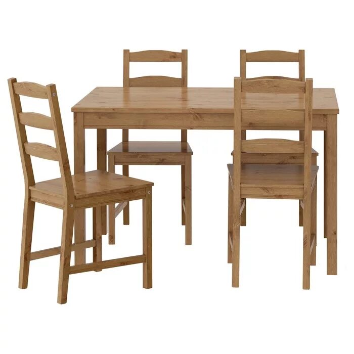 Стулья для кухни комплект 4. Икеа Йокмокк стол и 4 стула. Стол ikea Jokkmokk. Йокмокк стол и 4 стула, морилка,антик. Стул Йокмокк икеа.