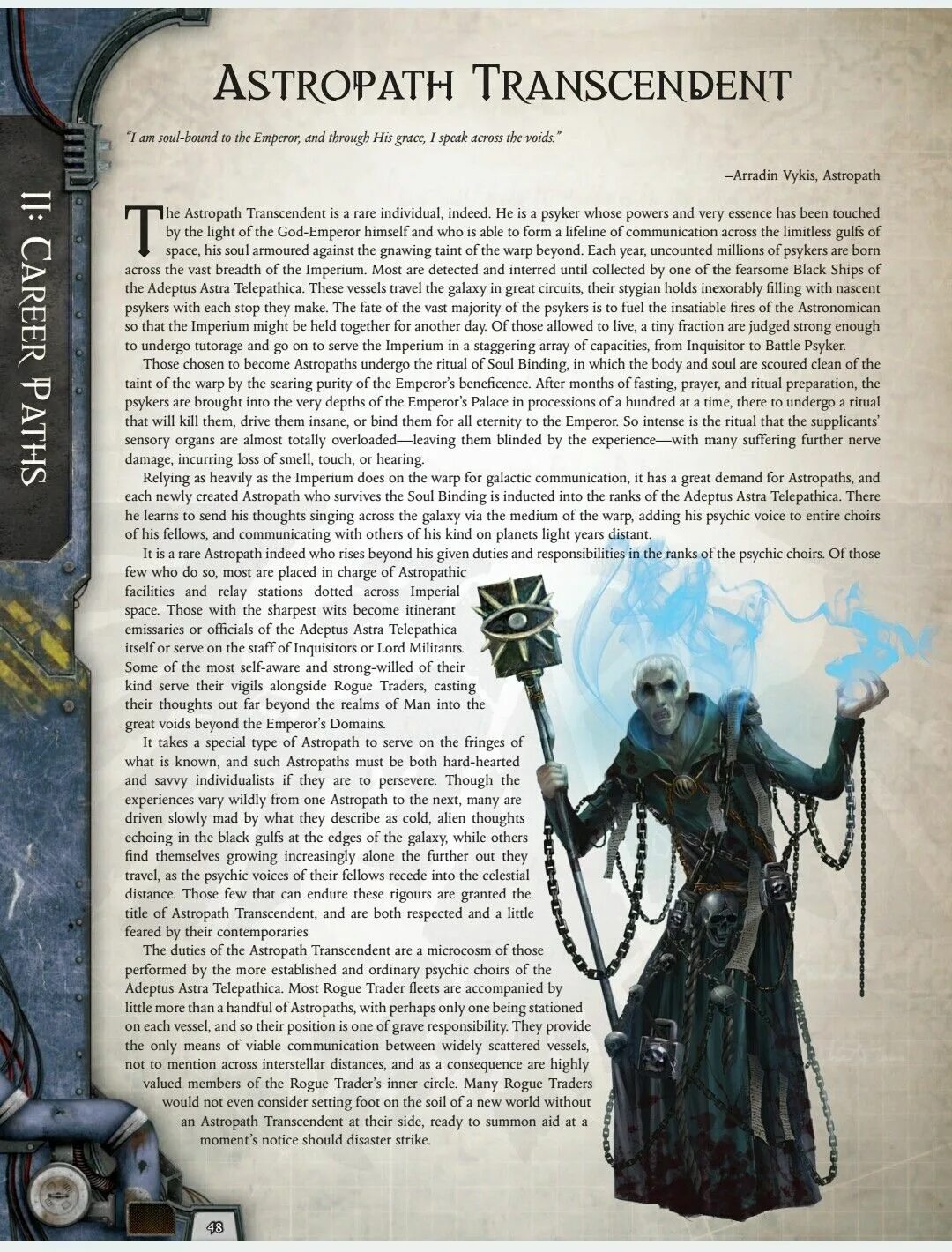 Rogue trader psyker. Астропат вархаммер. астропаты. astropath art. psyker staff.