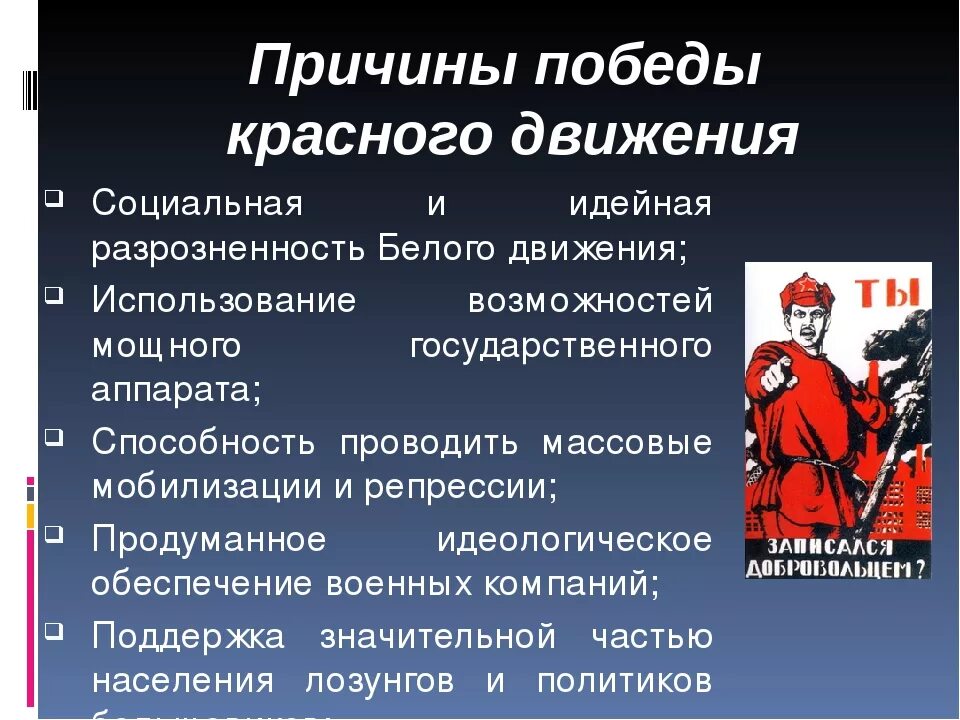 Почему белые проиграли гражданскую. Красные в гражданской войне. Красные и белые в гражданской войне. Причины красного движения. Красная и белая армия в гражданской войне.