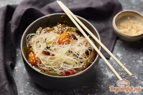 Блюда с фунчозой с фото