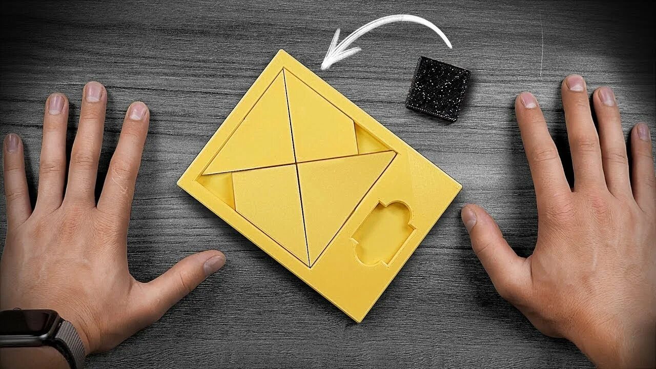 Square into squares