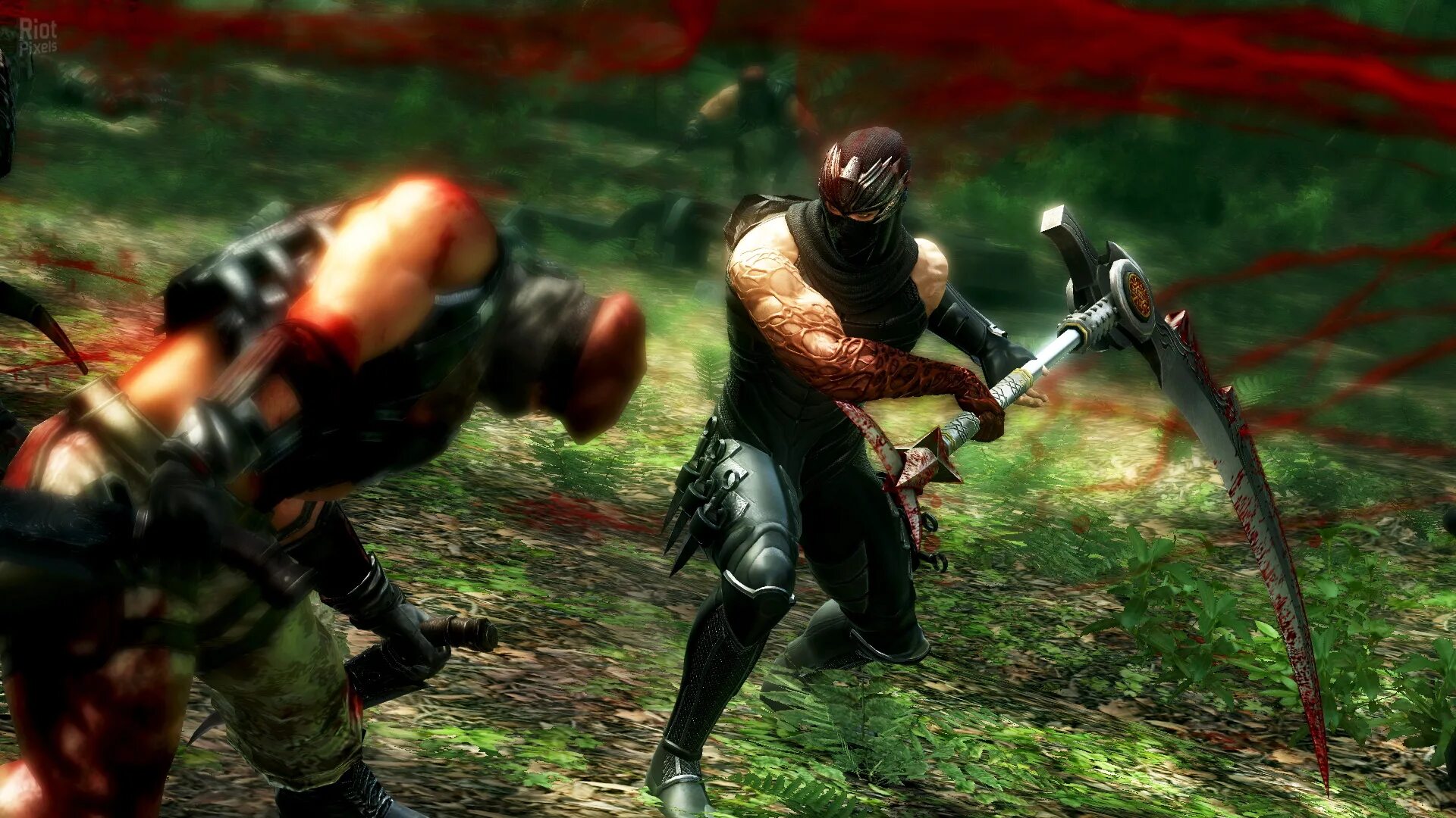 Ninja gaiden 3. Игра про ниндзя с мечом. Игровые обои ниндзя. Ninja gaiden 3 razor's edge. Ниндзя гайден.