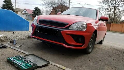 Бампера приора купе