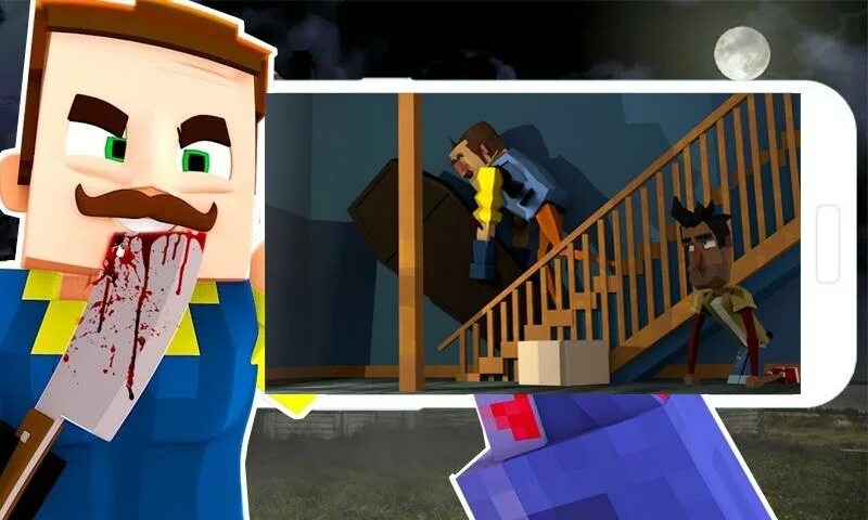 Моды на hello neighbor на андроид. Starvation ahoy крафты. превью привет craft you. hello craft. four nights at neighbor simulator.
