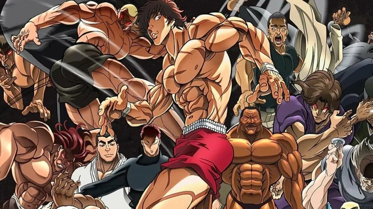 Боец баки в каком порядке. Retsu kaioh. боец баки мультсериал 2001–2016. baki ханада. ханма анигиляторная пушка ханиазята.