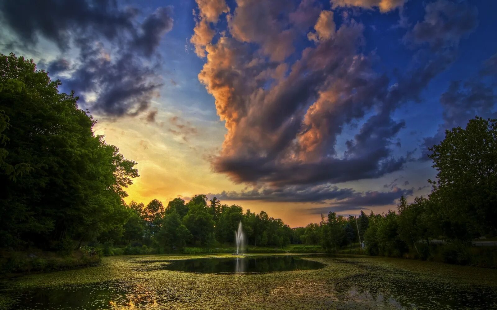 Прекрасная природа. Нереальные пейзажи. Завораживающие пейзажи. Природа. Сиреневый закат.
