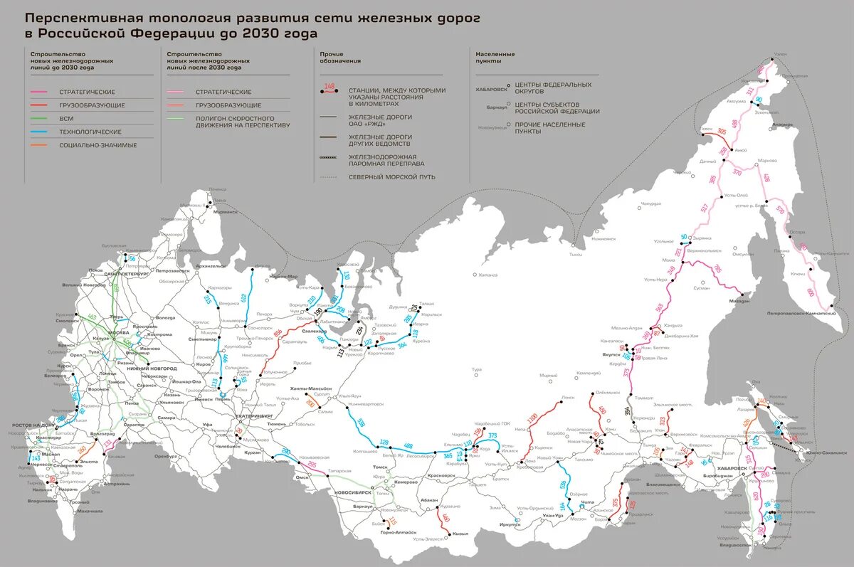 Стратегия 2030 ржд. Схема железной дороги России на карте. Карта железных дорог России 2030. Схема развития железных дорог России до 2030. Сеть железных дорог России карта 2019.