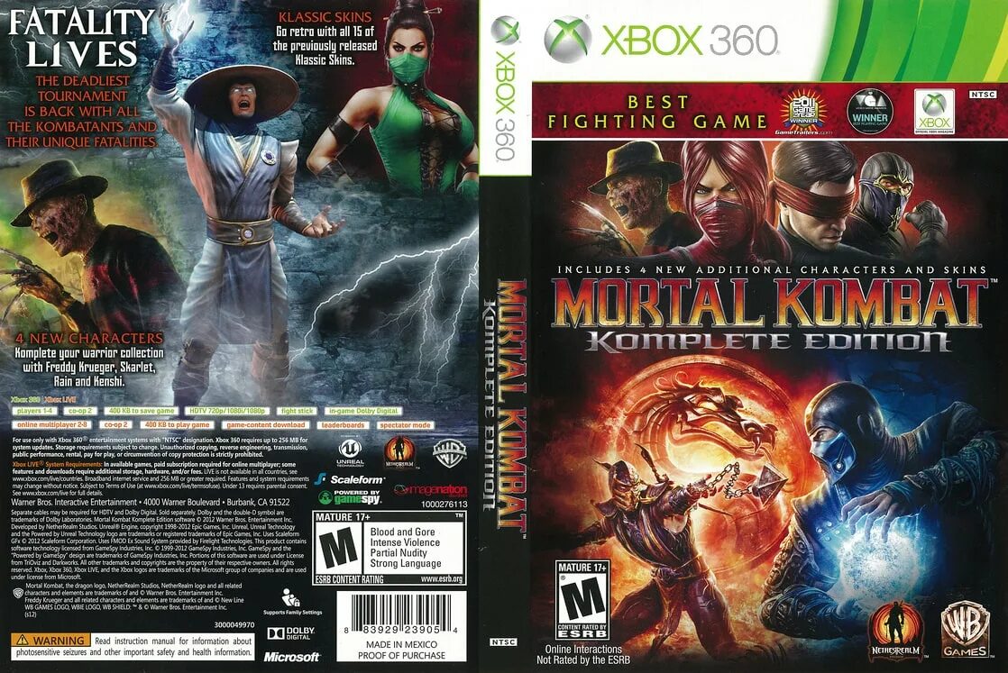 Mortal combat xbox. MK Komplete Edition Xbox 360. Mortal Kombat Komplete Edition Xbox 360. Диск Xbox 360 Mortal Kombat. Мортал комбат 9 Komplete Edition Xbox 360.