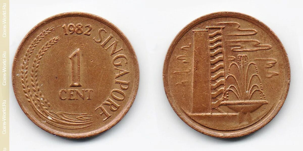 1 cent. 1 Цент Сингапур. Сингапур 1 цент 1982. 1 Цент 1992-2009 Сингапур. 1 Цент монета.