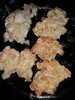 Куриные растрепки на сковороде рецепт