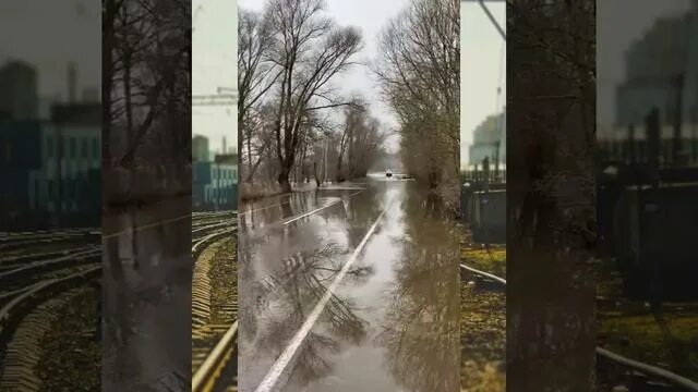 Затопленный мост Рамонь. Половодье Воронеж. Наводнение в Воронежской области. Затопило мост в Рамони.