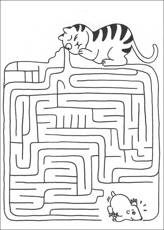 Лабиринт 7. Maze лабиринт worksheet. лабиринты для детей. лабиринт раскраска для детей. детские раскраски лабиринты.