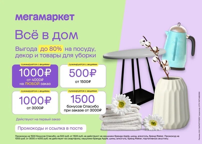 Промокод мегамаркет couponkodi com