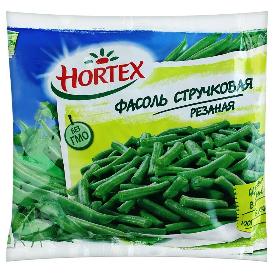 Фасоль стручковая Hortex 400г. Hortex фасоль стручковая резаная 400г. Фасоль стручковая замороженная Хортекс. Фасоль стручковая Грин 400 гр.