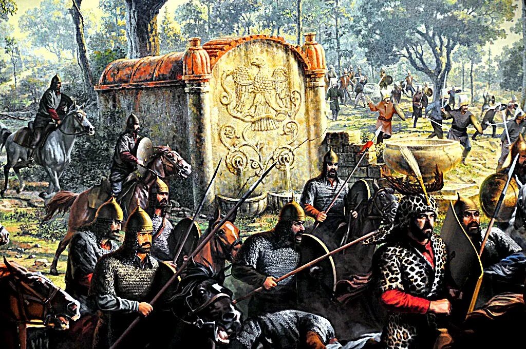 Турецкое войско называлось. Солдаты Византийской империи 1453. 1453 Византийские войны. Армия Византийской империи 1453.