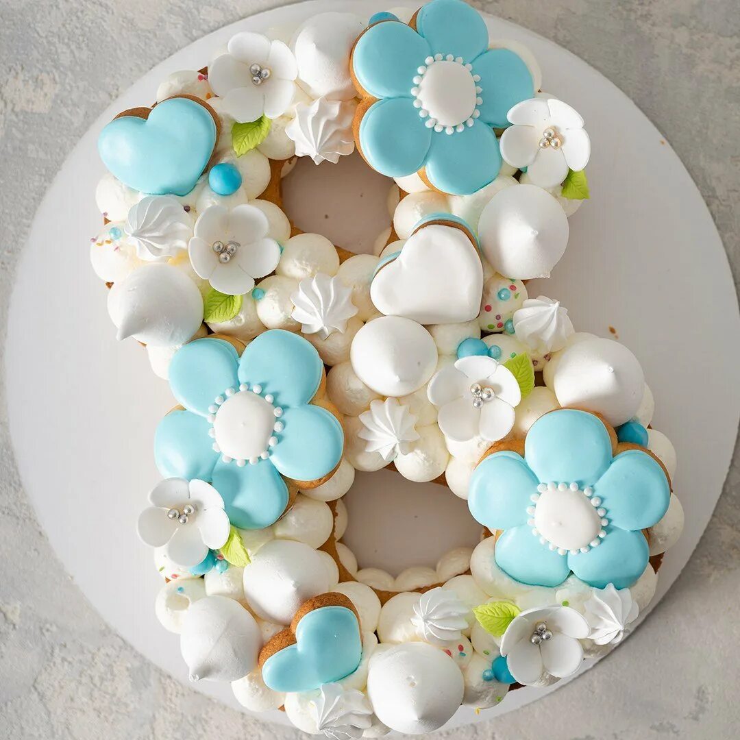 как украсить торт 8