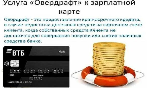 Зарплатная карта овердрафт