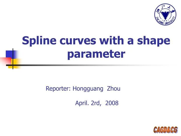 Shape parameter