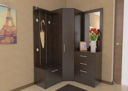 Каталог угловой прихожей