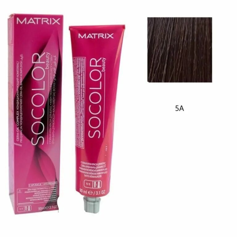 4. Краска матрикс 5а. Matrix 5n краска для волос палитра. Матрикс socolor 6va. Краска matrix 5n.
