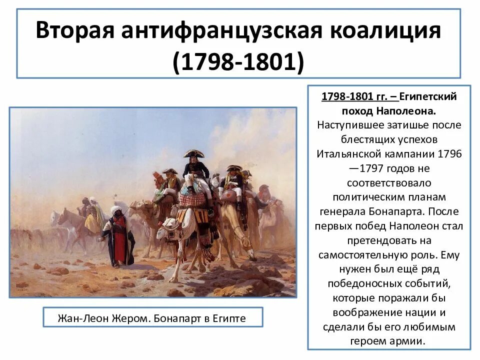 Вторая коалиция годы. 1798-1801 – Египетский поход Наполеона Бонапарта. Антифранцузская коалиция 1798 1802. Коалиция против Франции 1798. Антифранцузская коалиция 1798.