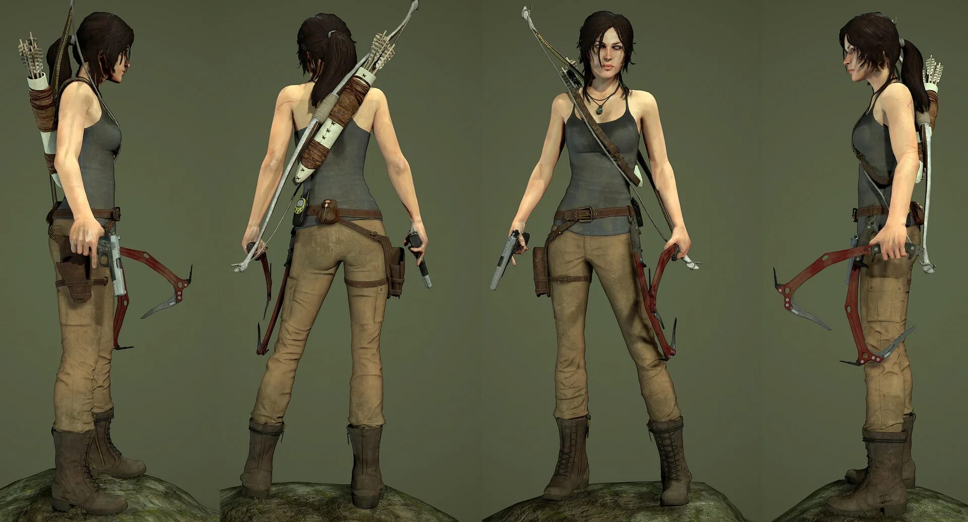 Lara croft island