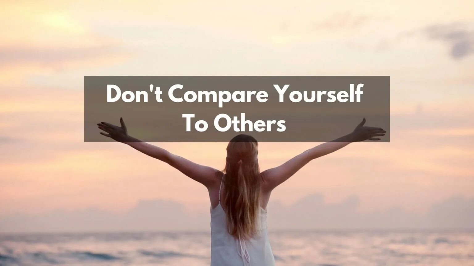 Compare yourself. Don't compare yourself. Don't compare yourself to others. Comparing yourself to others. Compare myself.