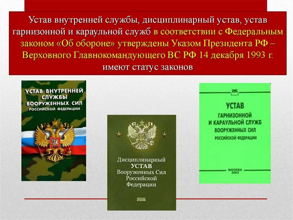 Воинский устав вс рф. Устав внутренней службы Вооружённых сил Российской Федерации. Уставы Вооруженных сил РФ дисциплинарный устав. Общевоинский устав вс РФ 2018. Устав внутренней службы и караульной службы вс РФ.