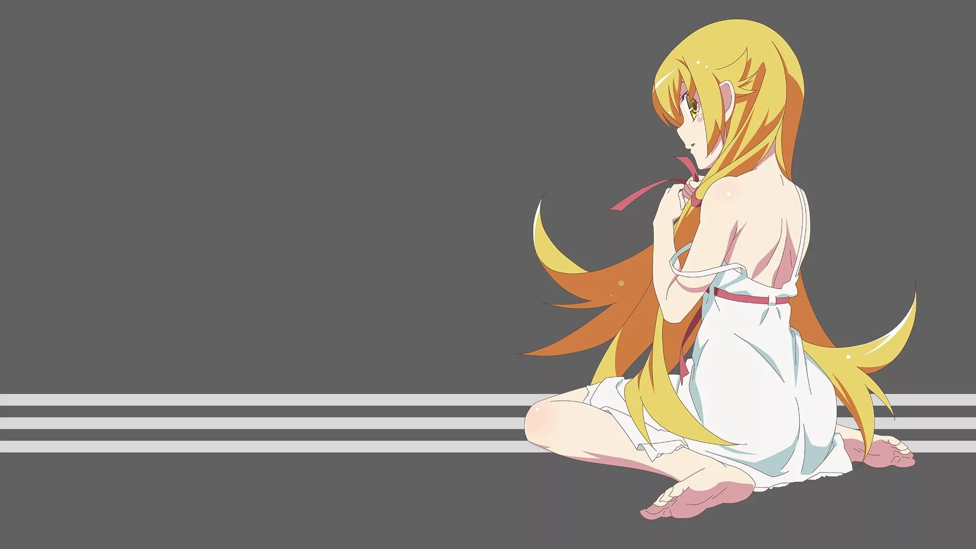 Oshino shinobu наушники. Шинобу моногатари арт. Шинобу ошино. Синобу осино. Шинобу фон.