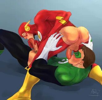 Rule34 - If it exists, there is porn of it / barry allen, green lantern, ha...