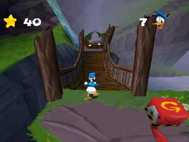 Donald duck goin. Disney's Donald Duck: Goin' Quackers ps1. Donald Duck ps1. Donald Duck Goin Quackers ps1. Игра про Дональда Дака на ps1.