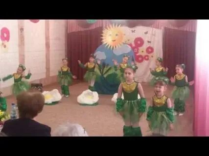 Танец лягушат в детском саду видео