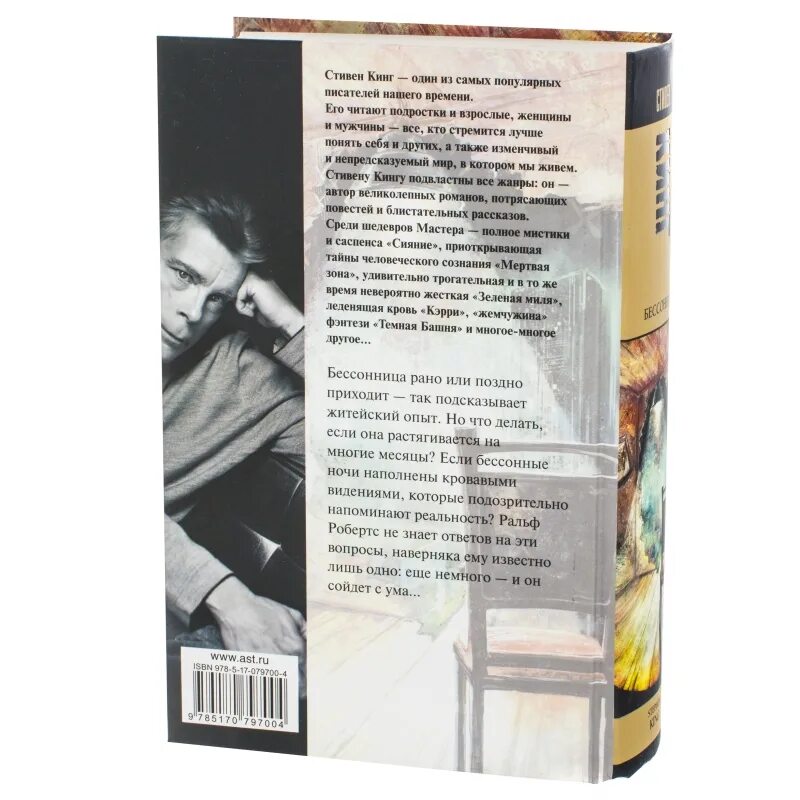 Бессонница краткое содержание. Бессонница книга.