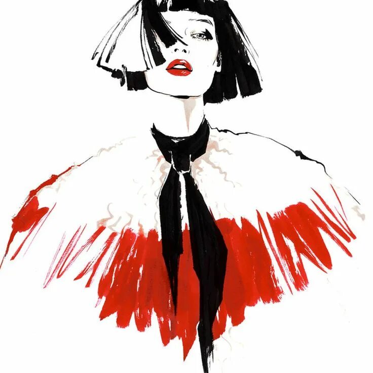 Стильные рисунки. Фэшн эскизы. Фэшн портрет. Leigh viner иллюстрации. Яркие женские образы.