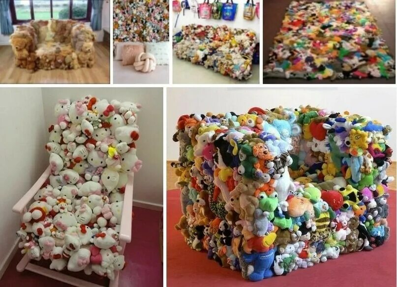Дизайнерские игрушки для интерьера. Идеи из мягких игрушек. Материалы для поделок. Как можно использовать игрушку. Как можно использовать игрушку.