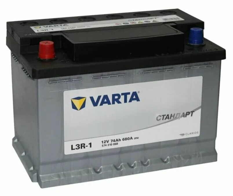 Аккумулятор автомобильный l3. Varta стандарт 60.0 обр. Варта стандарт 55ач. Аккумулятор Varta стандарт 74ah. 60 Ah 12v Varta стандарт.