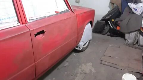Покраска авто валиком