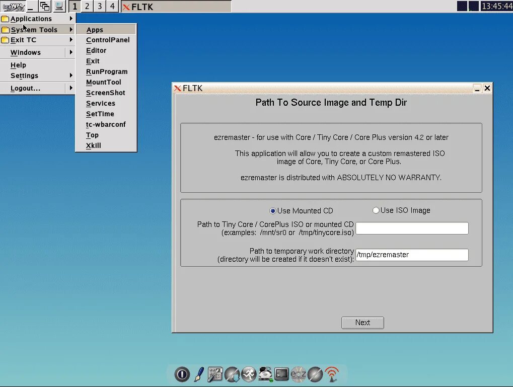 Linux core. Linux core