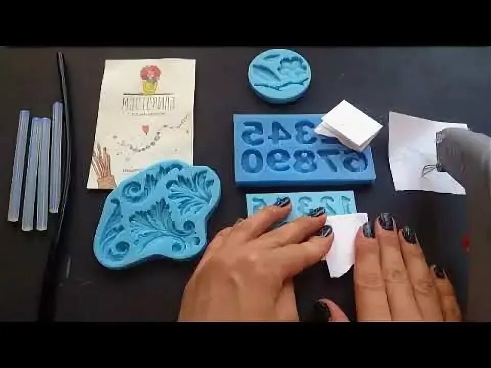 Как пользоваться молдом. Молд из горячего клея. мастер класс по работе с молдом. молд с сюжетом.