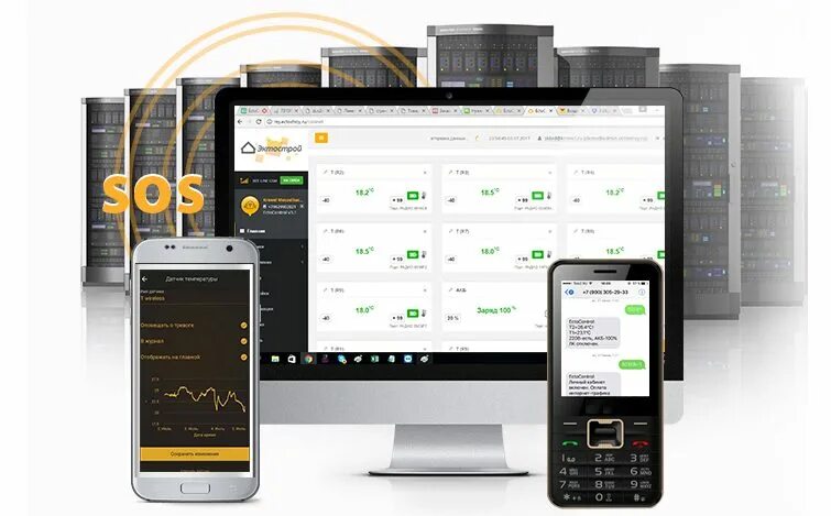 Система контроля телефон. Система дистанционного мониторинга ECTOCONTROL. Контроль температуры в серверной. Эктоконтрол приложение. ECTOCONTROL плата.