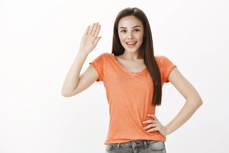 Girls say. Девушка приветствует. Девушка машет. Девушка машет рукой. Красивая девушка машет рукой.